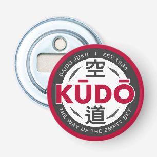 Décapsuleur Kudo – Emblème minimal d'arts martiaux japonais