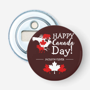 Décapsuleur La Feuille d'érable du Canada, Joyeuse fête du Can