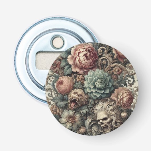 Décapsuleur La malédiction du botaniste - Floral victorien got (Devant)