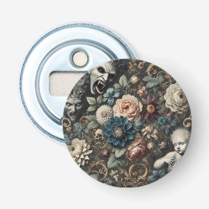 Décapsuleur La pépinière tombée - Design floral gothique
