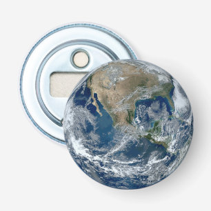 Décapsuleur La planète Terre de l'espace extra-atmosphérique
