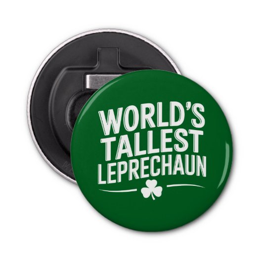 Décapsuleur La plus haute journée Leprechaun St. Patrick (Devant)