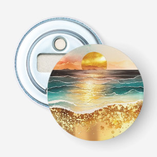 Décapsuleur La série de plage à l'aquarelle Design 3