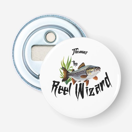 Décapsuleur La truite arc-en-ciel Reel Wizard (Devant)