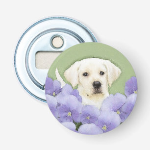 Décapsuleur Labrador Retriever Puppy Painting Original Chien A