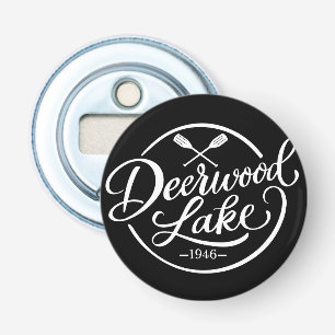Décapsuleur Lac Deerwood 1946 Vie au bord du lac vintage