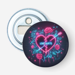 Décapsuleur L'amour de la Saint Valentin fait mal au coeur de