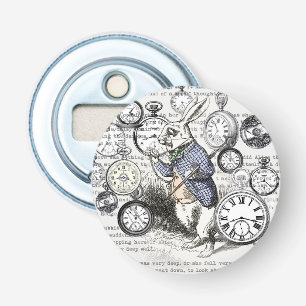 Décapsuleur Lapin Blanc Alice au Pays des Merveilles Horloges