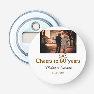 Décapsuleur L'arc d'or applaudit à 60 ans de mariage