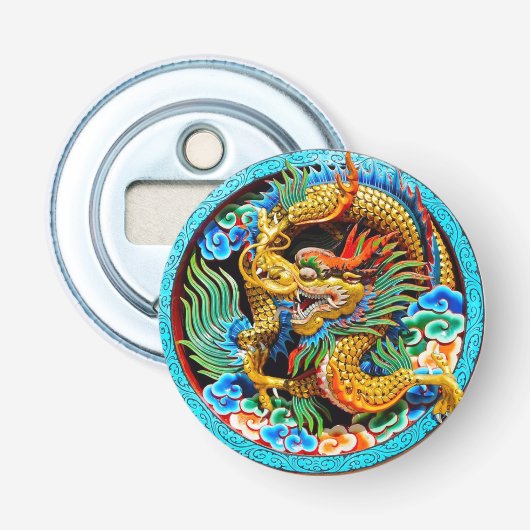 Décapsuleur l'art Cool chinois du lotus de fleur de dragon (Devant)