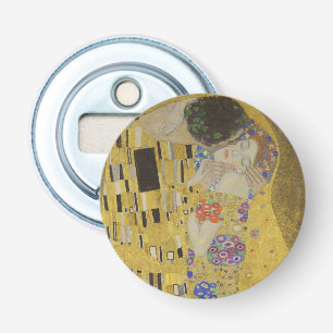 Décapsuleur Le Baiser, Peinture à l'huile Art Nouveau, Gustav 