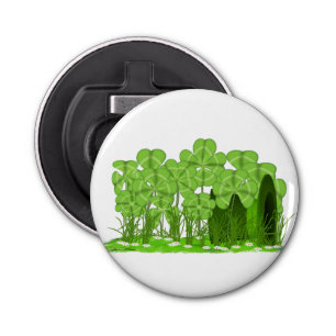 Décapsuleur Le chapeau le plus haut de Leprechaun couché dans