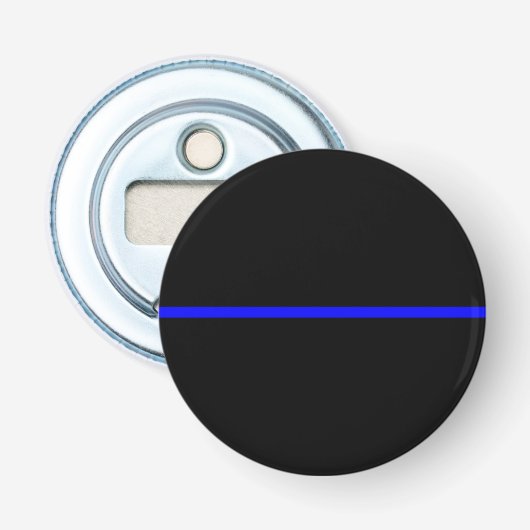 Décapsuleur Le concept symbolique de la fine ligne bleue (Devant)