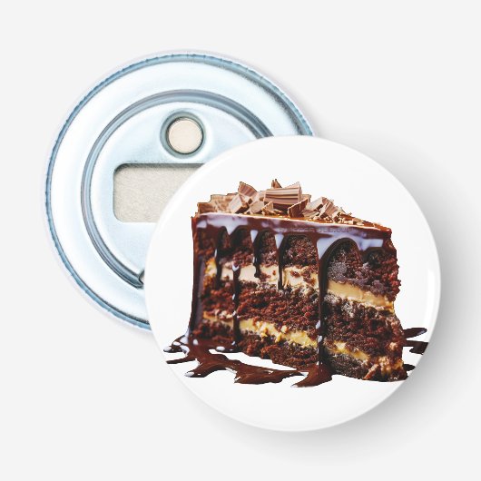 Décapsuleur Le gâteau au chocolat multi-couche indulgent de Sl (Devant)