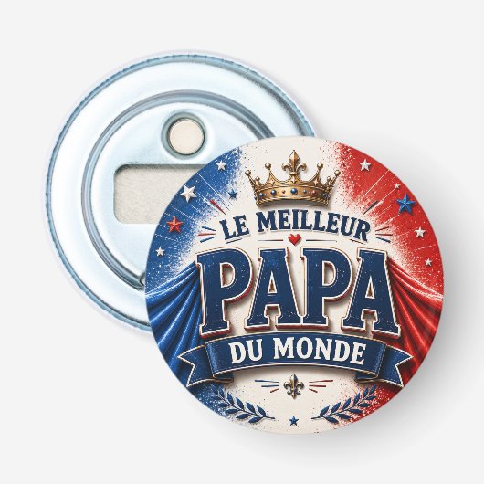 Décapsuleur Le Meilleur Papa du Monde (Devant)