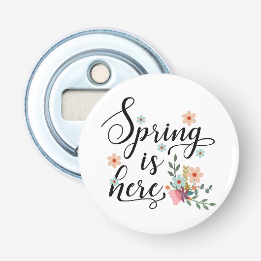 Décapsuleur le printemps est là (Devant)