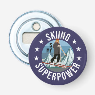 Décapsuleur Le Ski Est Ma Superpuissance