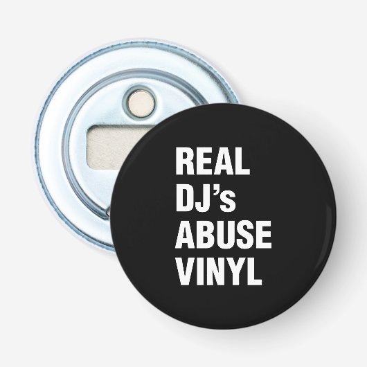 DÉCAPSULEUR LE VINYLE DE LA VIOLENCE DE VÉRITABLE DJ (Devant)