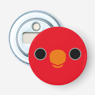 Décapsuleur Le visage d'une gloire rouge