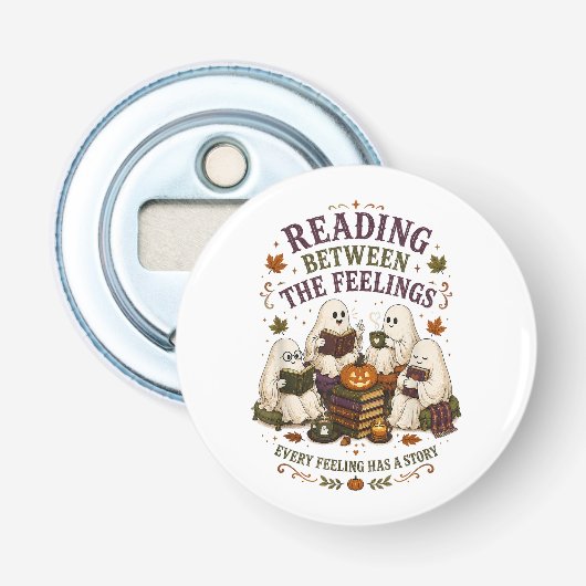 Décapsuleur Lecteurs fantômes entre les sentiments  (Devant)