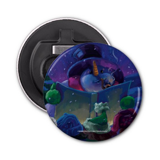 Décapsuleur Lecture hivernale (Devant)