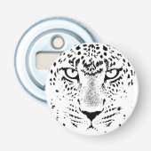 Décapsuleur Léopards noirs et blancs (Devant)