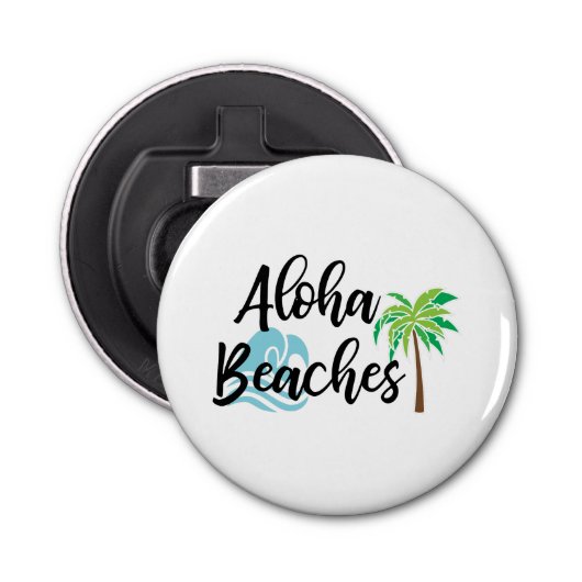 Décapsuleur les plages d'aloha (Devant)