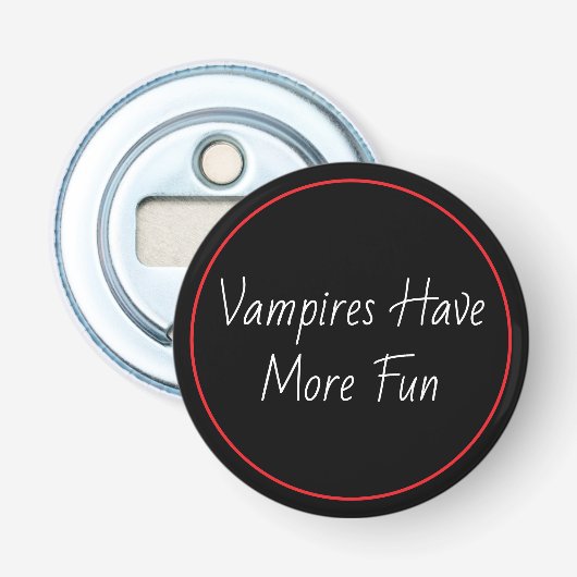 Décapsuleur Les vampires s'amusent plus (Devant)