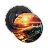 Décapsuleur Lever de soleil tropical (Devant)