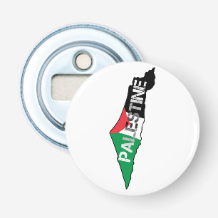 Décapsuleur Libérez la Palestine Drapeau sur la carte Palestin