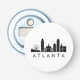 Décapsuleur Ligne aérienne stylisée moderne Atlanta Georgia