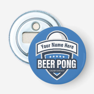 Décapsuleur Logo du Championnat de Pong de bière personnalisab
