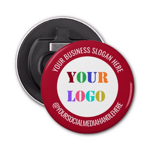 Décapsuleur Logo personnalisé et ouverture de bouteille de tex (Devant)