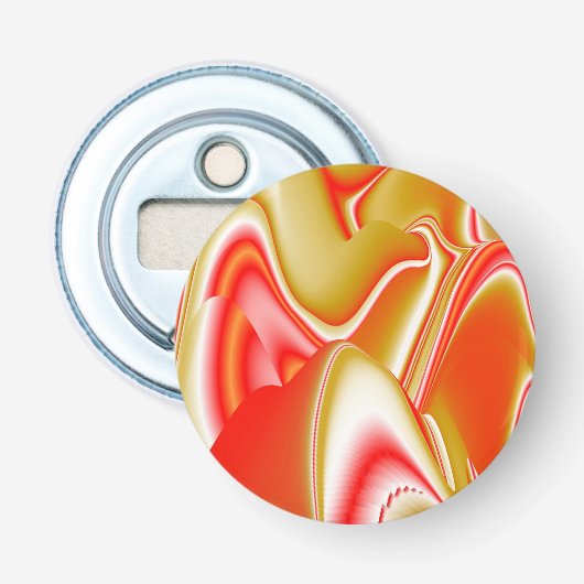 Décapsuleur Love and Gold Abstrait 3D Rainbowart (Devant)