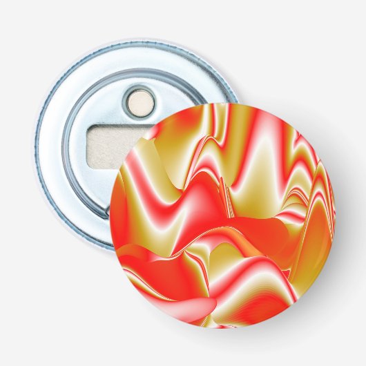 Décapsuleur Love and Gold Abstrait 3D Rainbowart (Devant)