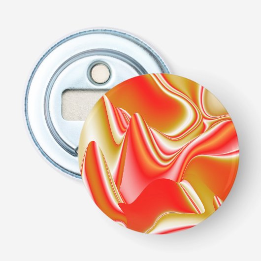 Décapsuleur Love and Gold Abstrait 3D Rainbowart (Devant)