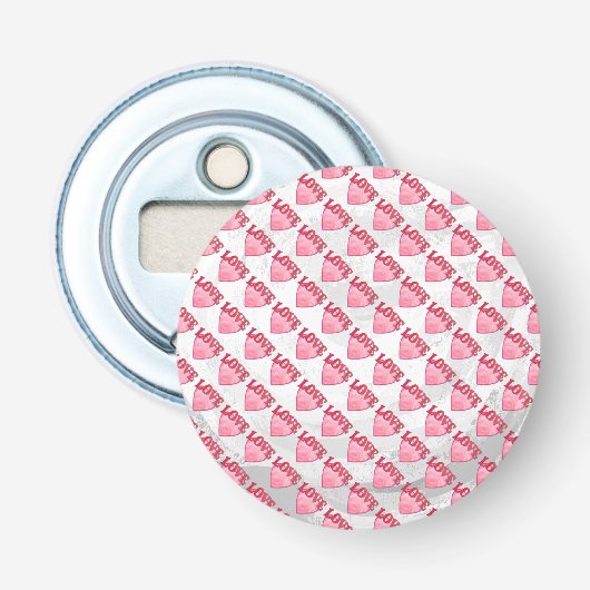Décapsuleur Love Heart Motif (Devant)
