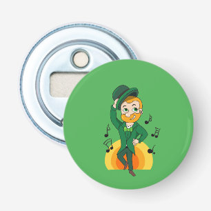 Décapsuleur Lutins dansants, dessin animé de la Saint-Patrick