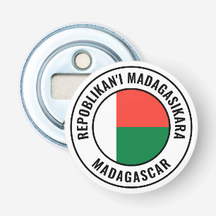 Décapsuleur Madagascar Drapeau magnifique Patriotic Bottle Ouv