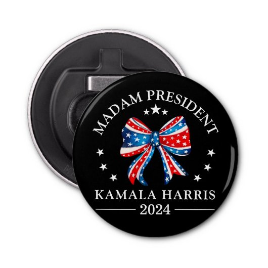 Décapsuleur Madame la Présidente Kamala Harris (Devant)