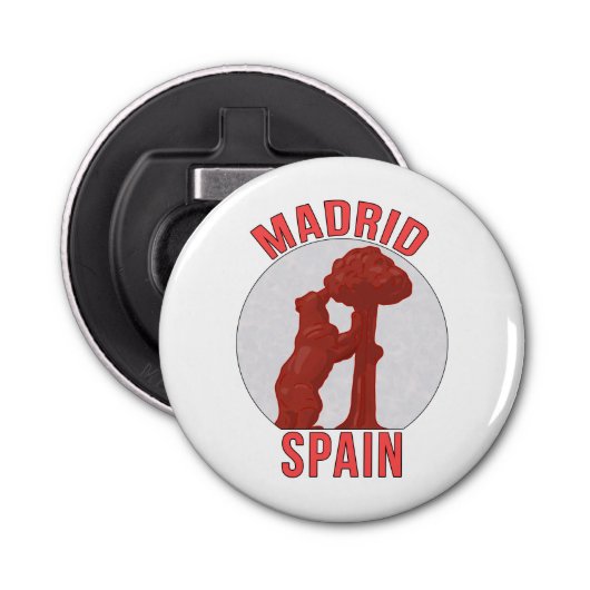 Décapsuleur Madrid Espagne (Devant)