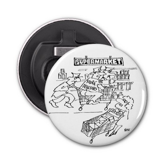 Décapsuleur Magasin de détectives dans un supermarché (Devant)