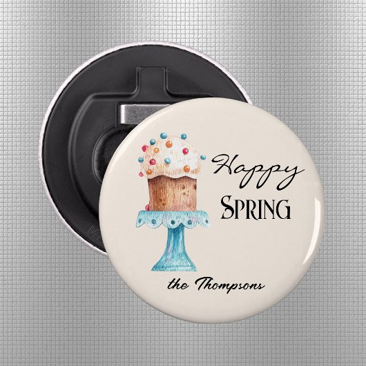 Décapsuleur Magnet de printemps-pâques 2.25 personnalisé illus
