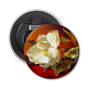 Décapsuleur Magnolia sur Red Velvet Martin Johnson Heade