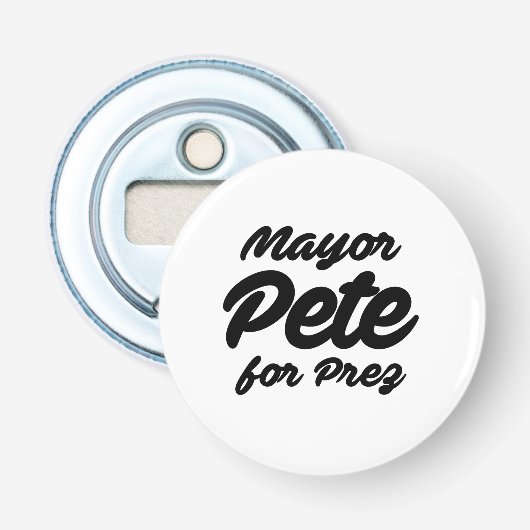 Décapsuleur Maire Pete pour Prez (Devant)