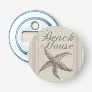Décapsuleur Maison de plage étoile de mer Rivage Côtiers