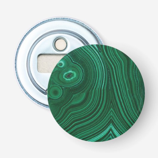 Décapsuleur Malachite de pierre verte (Devant)