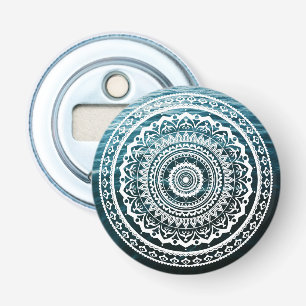 Décapsuleur Mandala Blanc Laissez la mer vous libérer