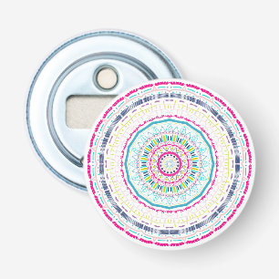 Décapsuleur mandala coloré