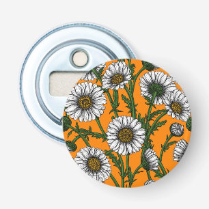 Décapsuleur Marguerites sur orange
